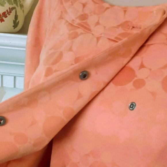 Requirements Jacquard Jacket Size M Double Breasted Retro Blazer. Fully Lined - Picture 7 of 9